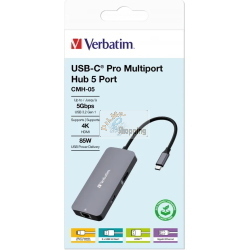 Verbatim CMH-05 32150 - Hub USB-C Pro a 5 porte