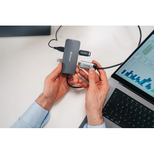 Verbatim CMH-05 32150 - Hub USB-C Pro a 5 porte