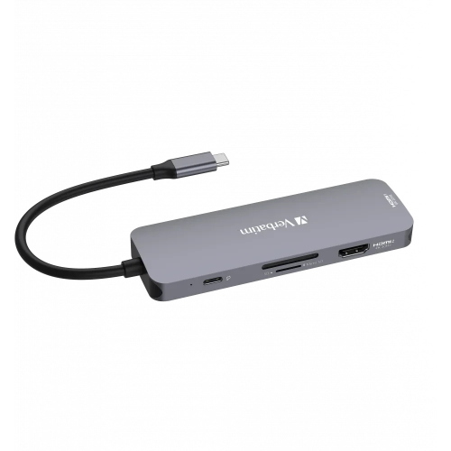 Verbatim CMH-08 32151 - Hub USB-C Pro a 8 porte