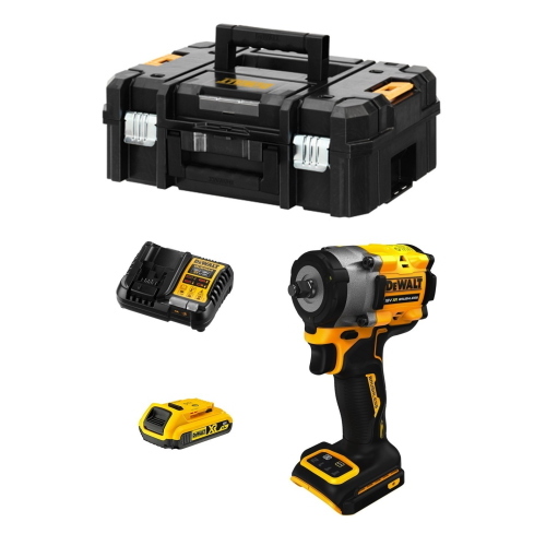 Avvitatore ad Impulsi DeWALT DCF923D1T (1 x 2,,0 Ah + DCB1104 + TSTAK II)
