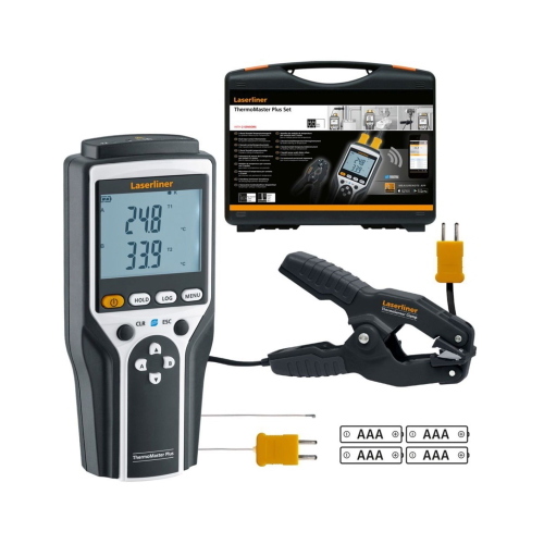 Misuratore di temperatura a contatto LASERLINER ThermoMaster Plus Set 082.036A