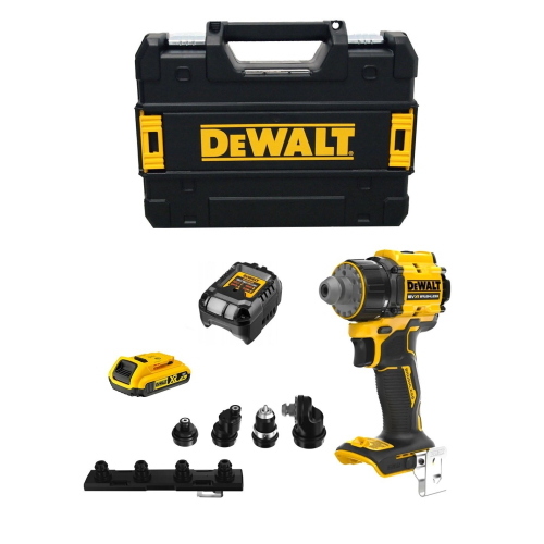 Trapano Avvitatore DeWALT DCD803D1T (1 x 2,0 Ah + DCB1102 + TSTAK II)