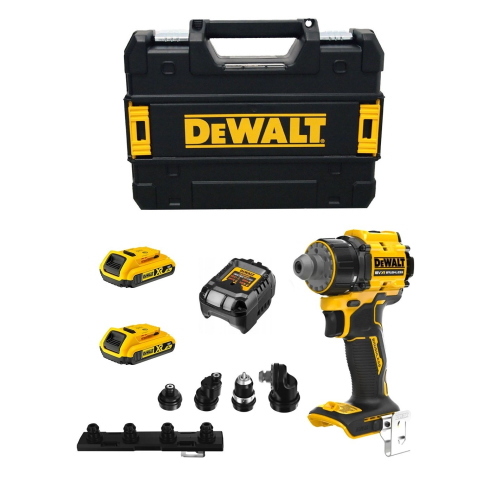 Trapano Avvitatore DeWALT DCD803D2T (2 x 2,0 Ah + DCB1102 + TSTAK II)