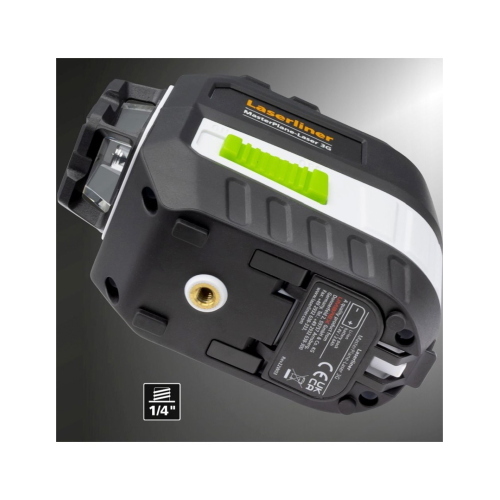 Laser 3D verde LASERLINER MasterPlane-Laser 3G Plus 031.400A