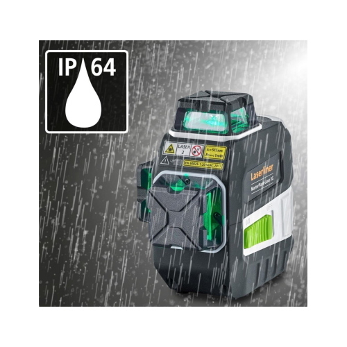 Laser 3D verde LASERLINER MasterPlane-Laser 3G Plus 031.400A