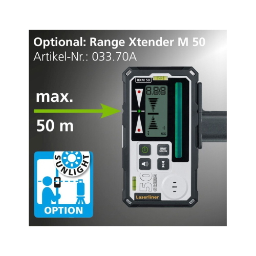 Laser 3D verde LASERLINER MasterPlane-Laser 3G Plus 031.400A