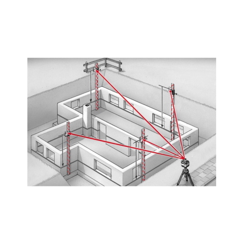 Laser rotante LASERLINER 053.00.09-1-Quadrum M350 S Set 1
