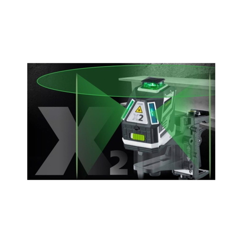 Laser verde a linee incrociate LASERLINER X2-Laser Pro 031.550L