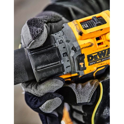Trapano a Percussione DeWALT DCD805E2T (2 x 1,7 Ah Powerstack + DCB112 + TSTAK II)