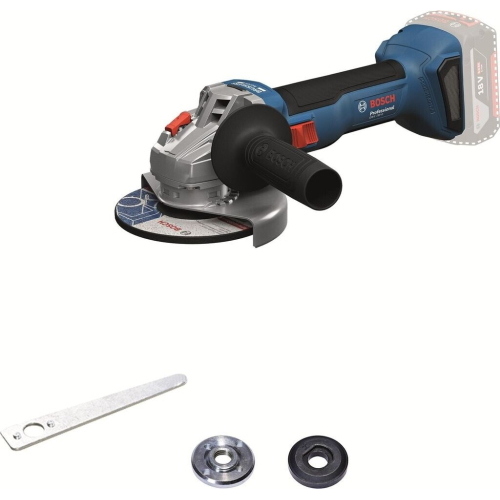 Bosch GWS18V-8 - Smerigliatrice angolare a batteria 18 V, 125 mm, solo corpo