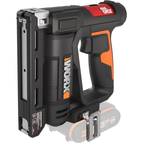 Worx WX843.9 - Pistola sparachiodi a batteria 20 V, solo corpo