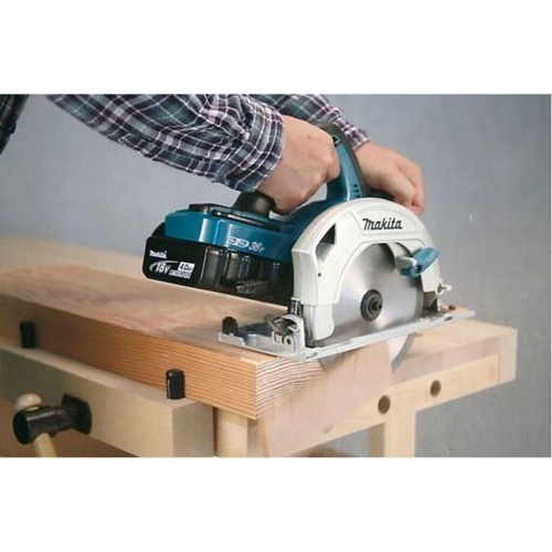 Makita DHS710Z - Sega circolare a batteria 18 V, lama 190 mm, solo corpo