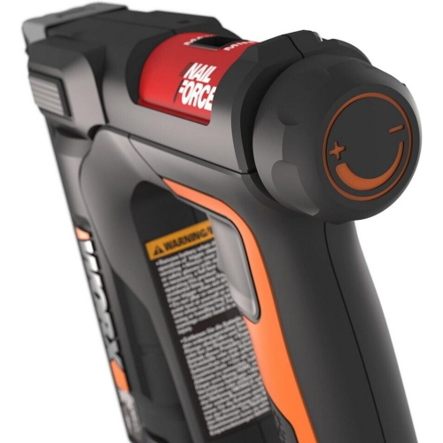 Worx WX843.9 - Pistola sparachiodi a batteria 20 V, solo corpo