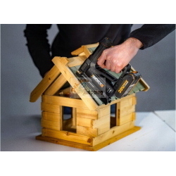 Worx WX843.9 - Pistola sparachiodi a batteria 20 V, solo corpo