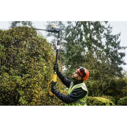 DeWALT DCMPH566N-XJ - Tagliasiepi telescopico a batteria 18 V, lama 55 cm, solo corpo