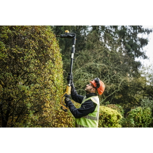 DeWALT DCMPH566N-XJ - Tagliasiepi telescopico a batteria 18 V, lama 55 cm, solo corpo