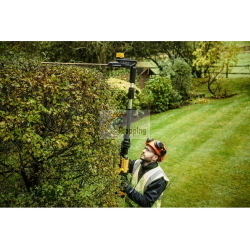 DeWALT DCMPH566N-XJ - Tagliasiepi telescopico a batteria 18 V, lama 55 cm, solo corpo