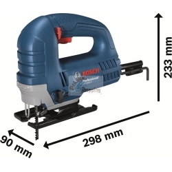Bosch GST8000E - Seghetto alternativo 710 W, corsa 20 mm