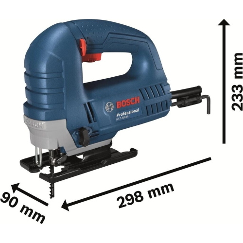 Bosch GST8000E - Seghetto alternativo 710 W, corsa 20 mm