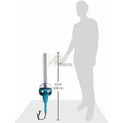Makita UH5261 - Tagliasiepi elettrico 400 W, lama 52 cm
