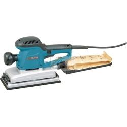 Makita BO4900VJ - Levigatrice orbitale 330 W, 115 x 280 mm, con Makpac 2