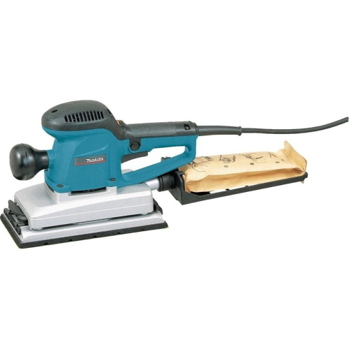 Makita BO4900VJ - Levigatrice orbitale 330 W, 115 x 280 mm, con Makpac 2