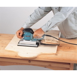 Makita BO4900VJ - Levigatrice orbitale 330 W, 115 x 280 mm, con Makpac 2