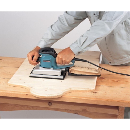 Makita BO4900VJ - Levigatrice orbitale 330 W, 115 x 280 mm, con Makpac 2