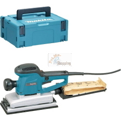 Makita BO4900VJ - Levigatrice orbitale 330 W, 115 x 280 mm, con Makpac 2