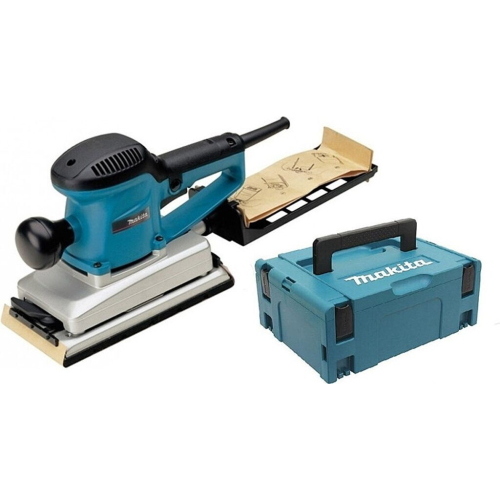 Makita BO4900VJ - Levigatrice orbitale 330 W, 115 x 280 mm, con Makpac 2