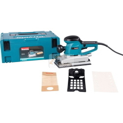 Makita BO4900VJ - Levigatrice orbitale 330 W, 115 x 280 mm, con Makpac 2
