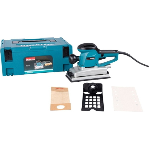 Makita BO4900VJ - Levigatrice orbitale 330 W, 115 x 280 mm, con Makpac 2