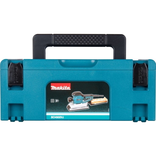 Makita BO4900VJ - Levigatrice orbitale 330 W, 115 x 280 mm, con Makpac 2