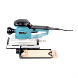 Makita BO4900VJ - Levigatrice orbitale 330 W, 115 x 280 mm, con Makpac 2