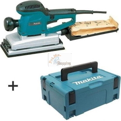 Makita BO4900VJ - Levigatrice orbitale 330 W, 115 x 280 mm, con Makpac 2