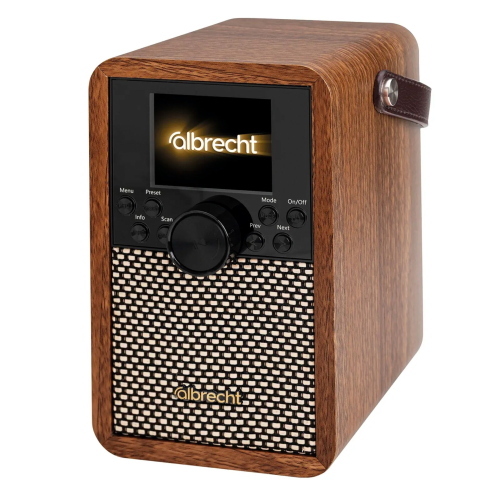 Albrecht DR 710 - Radio portatile DAB+ e FM con ASA e batteria - Cod. produttore: DR 710