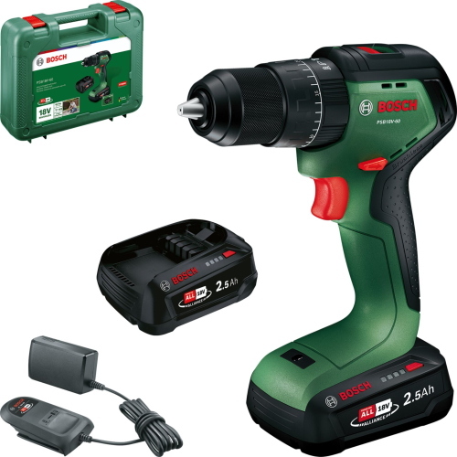 Bosch PSB18V-60 - Trapano battente a batteria con 2 batterie - Cod. produttore: PSB18V-60
