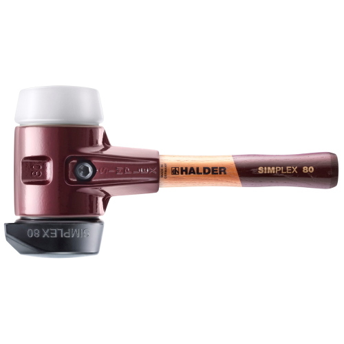 Halder SIMPLEX soft-face mallet  80 Rubber / Superplastic - Cod. produttore: SIMPLEX soft-face mallet 80 Rubber / Superplastic