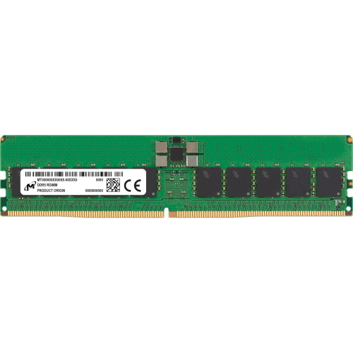 Micron DDR5 RDIMM 32GB 2Rx8 6400  CL52 (Y62E-16Gb) Single Pack - Cod. produttore: DDR5 RDIMM 32GB 2Rx8 6400 CL52 (Y62E-16Gb) Single Pack