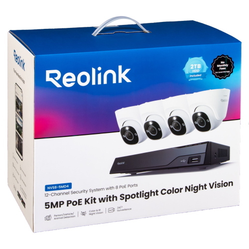 Reolink NVS8-5MD4 V2 - Cod. produttore: NVS8-5MD4 V2