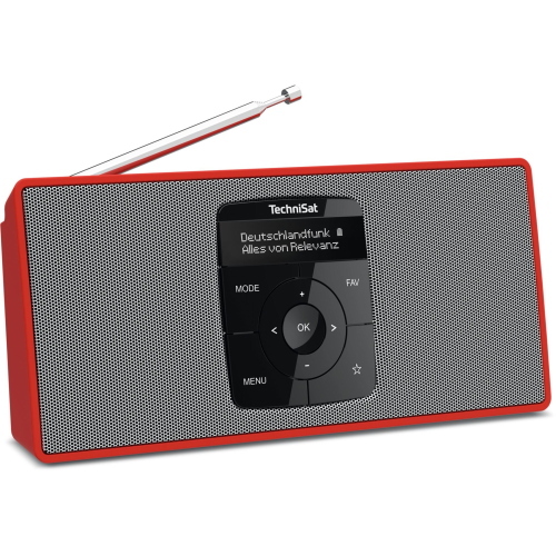 Technisat DigitRadio 2 S  rosso/argento - Cod. produttore: DigitRadio 2 S rosso/argento