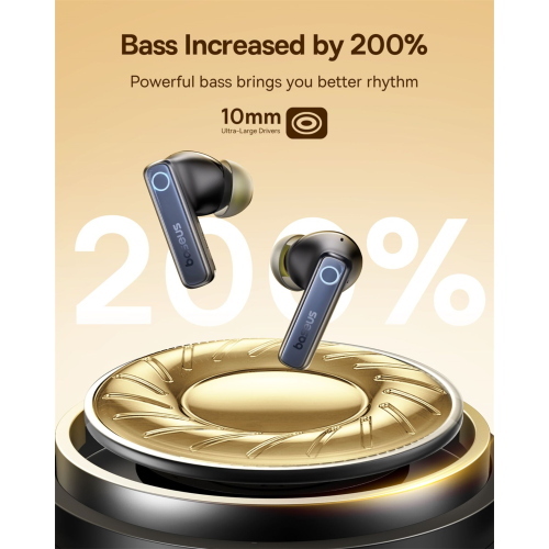 Baseus Bowie 35 True - Cuffie wireless nere - Cod. produttore: Bowie 35 True