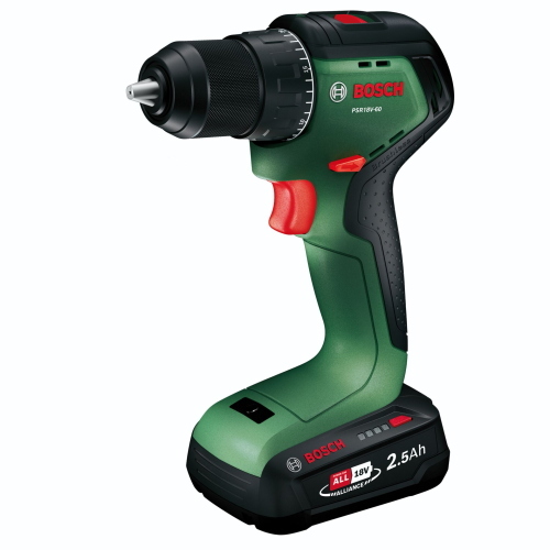 Bosch PSR18V-60 - Trapano avvitatore a batteria con 2 batterie - Cod. produttore: PSR18V-60