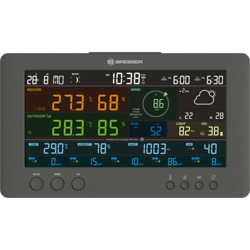Bresser Smart Tuya Professional  Weather Station, 7-in-1 Sensor - Cod. produttore: Smart Tuya Professional Weather Station, 7-in-1 Sensor