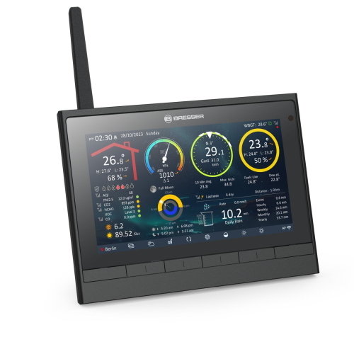 Bresser Weather Center 9-in-1  MeteoChamp HD WiFi - Cod. produttore: Weather Center 9-in-1 MeteoChamp HD WiFi