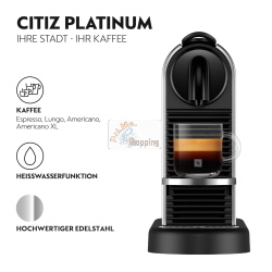 Nespresso Citiz EN 220.T  by Delonghi, grigio - Cod. produttore: Citiz EN 220.T by Delonghi, grigio