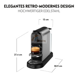 Nespresso Citiz EN 220.T  by Delonghi, grigio - Cod. produttore: Citiz EN 220.T by Delonghi, grigio