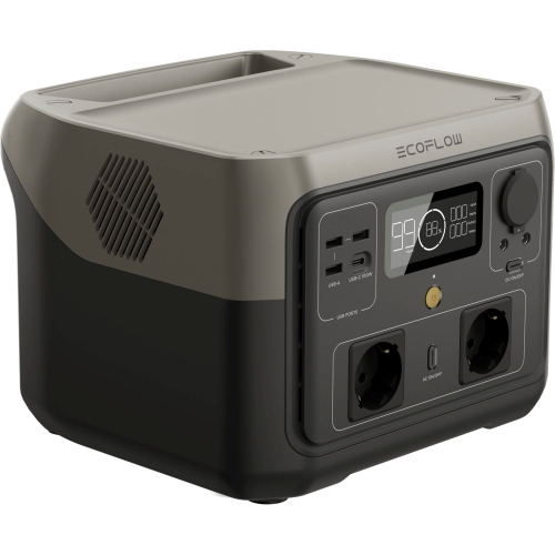 EcoFlow RIVER 2 Max  Lithium Power Station 512Wh - Cod. produttore: RIVER 2 Max Lithium Power Station 512Wh