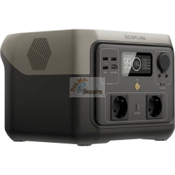 EcoFlow RIVER 2 Max  Lithium Power Station 512Wh - Cod. produttore: RIVER 2 Max Lithium Power Station 512Wh