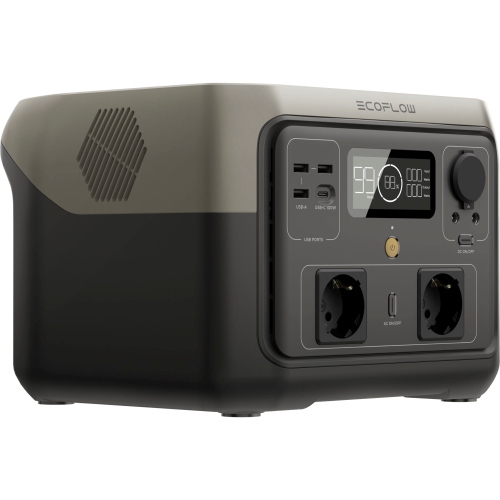 EcoFlow RIVER 2 Max  Lithium Power Station 512Wh - Cod. produttore: RIVER 2 Max Lithium Power Station 512Wh